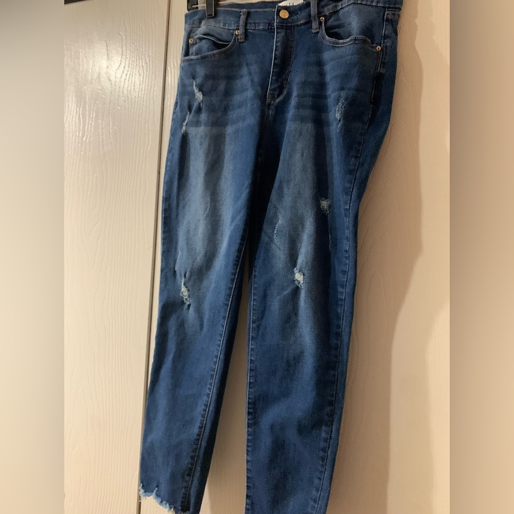 Nicole Miller Dark Blue Boyfriend Jeans